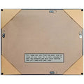 30" x 24" Non-Beveled Dark Bronze Scoop Wood Wall Mirror
