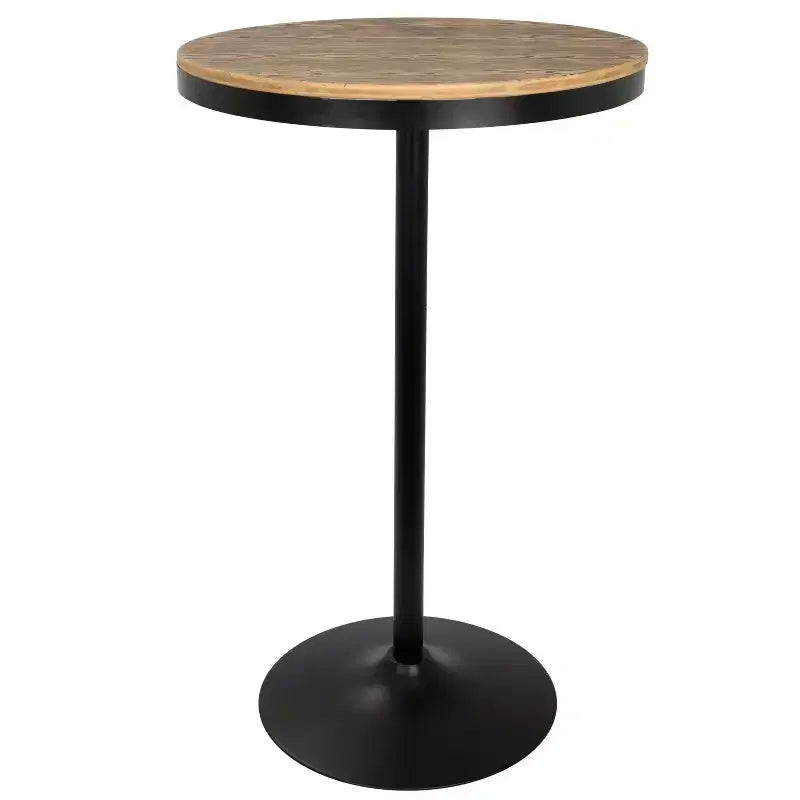 Dakota Industrial Adjustable Bar Height Table