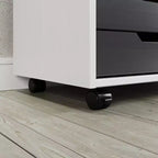 Carrello con 1 anta e 6 cassetti
