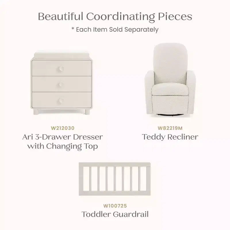 Ari 4-in-1 Convertible Full-Size Crib